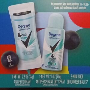 Degree UltraClear Black+White Antiperspirant Set